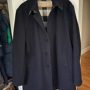 Burberry Men’s Navy Trench Coat